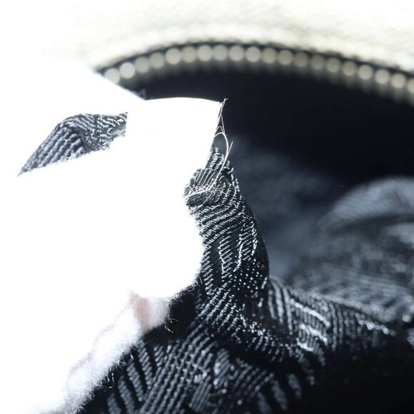 PRADA Hand Bag Canvas Gray Auth - Picture 12 of 16